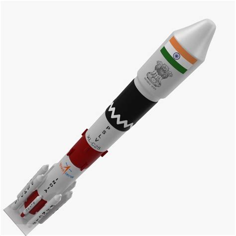 3D pslv rocket - TurboSquid 1544232