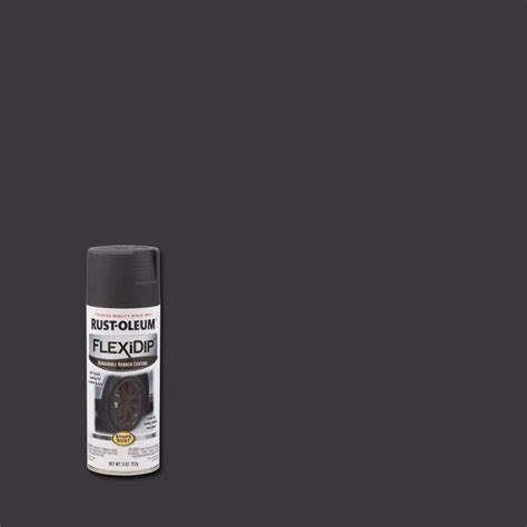 Rust-Oleum FlexiDip 11 oz. Graphite Spray Paint-283179 - The Home Depot