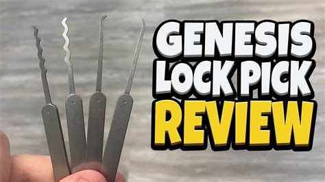 Genesis Lock Pick Set - Covert Instruments Review - YouTube