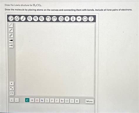 Solved Draw the Lewis structure for H2CO2. Draw the molecule | Chegg.com
