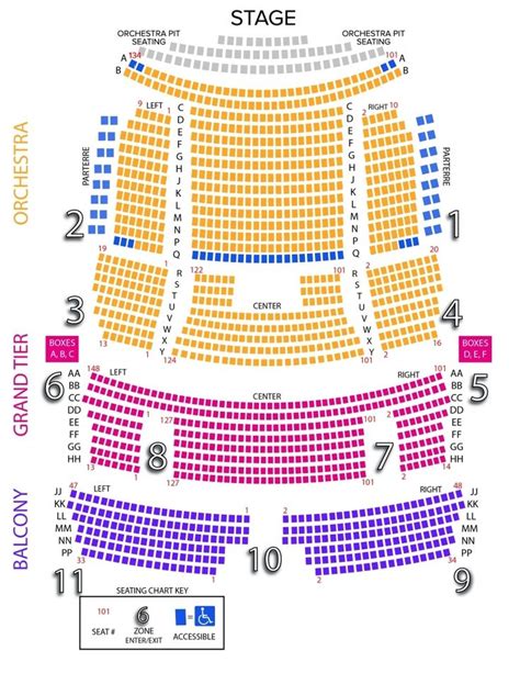 Belk Theater Charlotte Seating Chart - Theater Seating Chart