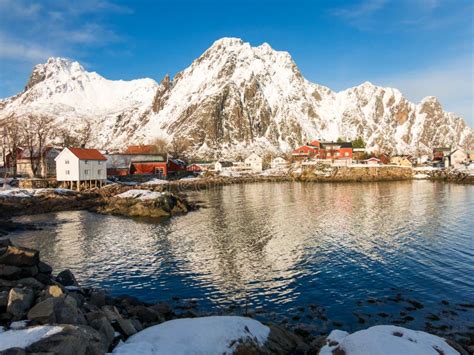 Winter View of Svolvaer, Lofoten Islands, Norway Stock Photo - Image of lofoten, arctic: 51593618