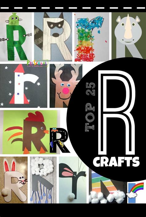 Top 25 Letter R Crafts for Preschoolers