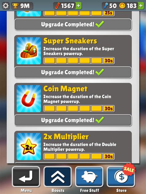 Upgraded all power-ups to max level, have been playing since last summer, but I focussed on ...