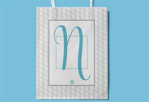 the Letter N! The Newest Monogram Monday Free Printable