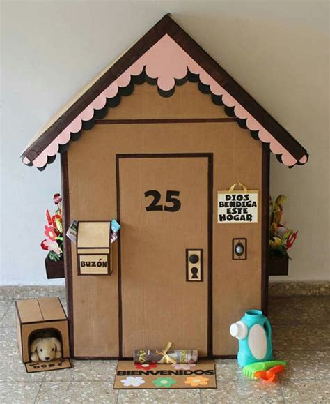 20 Awesome Cardboard Playhouse Design For Kids | Home Design And Interior