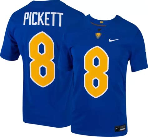 Nike Men's Pitt Panthers Kenny Pickett #8 Blue Untouchable Game ...