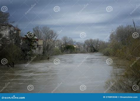 The Flood of the Volturno River is Worrying in Capua Editorial Stock Photo - Image of volturno ...