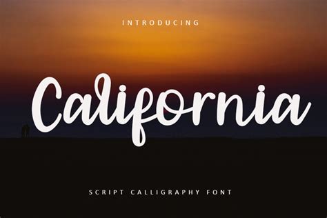 California Font | FreshTypeINK | FontSpace