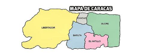 🚩Mapa de Caracas completo con nombre de calles y avenidas