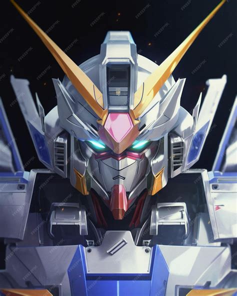 Premium AI Image | a photo of a gundam robot with the latest variations of wallpaper