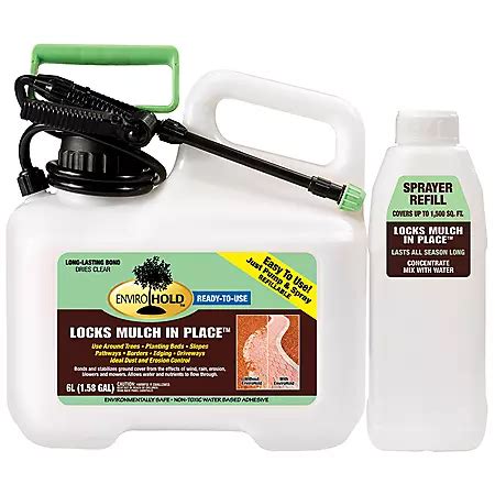 EnviroHold Mulch Glue Combo Pack + Sprayer Refill - 6L - Sam's Club