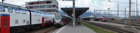 Buchs SG - Station SBB | Three trains at Buchs train station… | Flickr