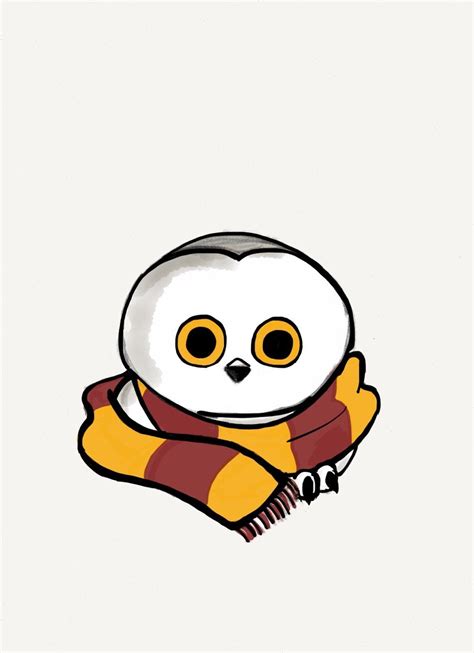 hedwig | Harry potter cartoon, Harry potter drawings, Harry potter artwork