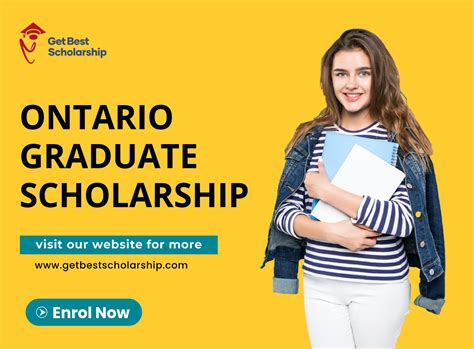 Ontario Graduate Scholarship - Get Best Scholarship