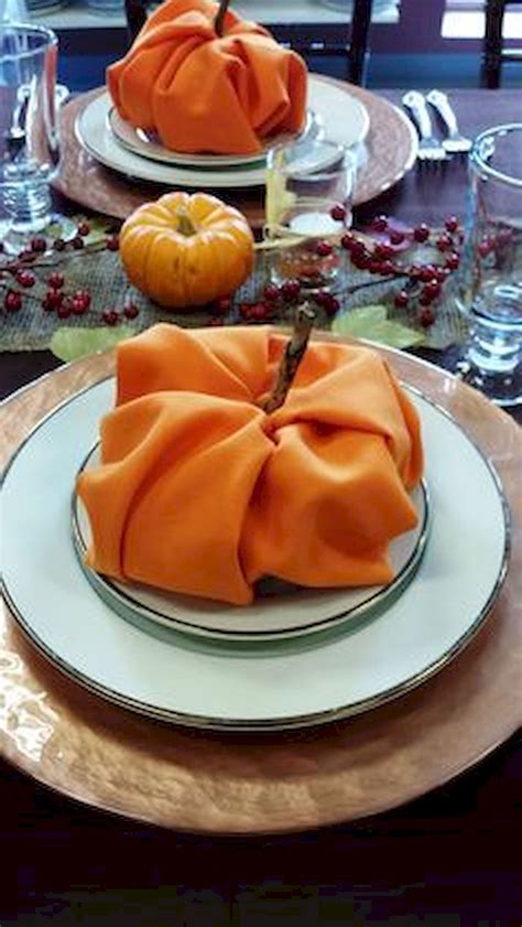 Thanksgiving Tabletop Crafts to Enhance Your Party Home to Z | Thanksgiving napkins, Napkin ...