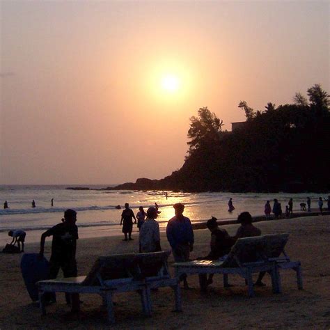 Sunset on Baga Beach Goa. - India Travel Forum | IndiaMike.com