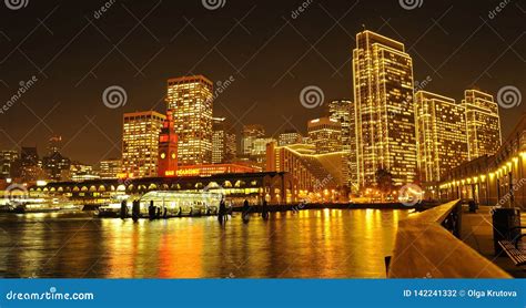 Night View on San Francisco America Stock Photo - Image of nifht ...