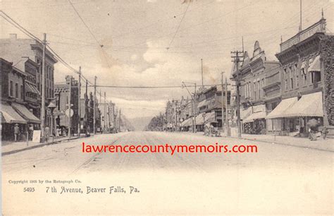 Downtown Photos (7th Ave) - Beaver Falls PA | Lawrence County Memoirs