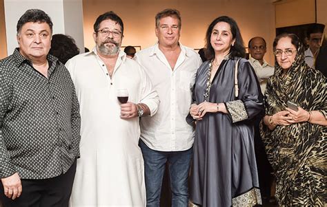 PIX: Rishi, Randhir at Karan Kapoor's photography exhibition - Rediff.com movies