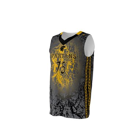 Download Spartans Basketball Jersey Sublimation Jersey Design 2020 PNG ...