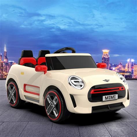 (NEW) Mini Cooper Kids Electric Car with Remote Control & Self Drive ...