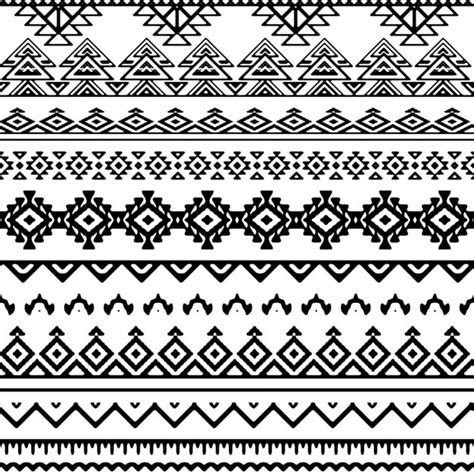 Cool Black And White Tribal Patterns