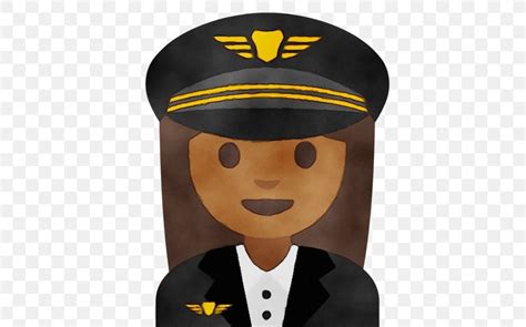 Emoji Aircraft Pilot Unicode Airplane, PNG, 512x512px, Watercolor, Aircraft Pilot, Airplane ...