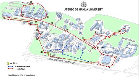 Ateneo De Manila Campus Map