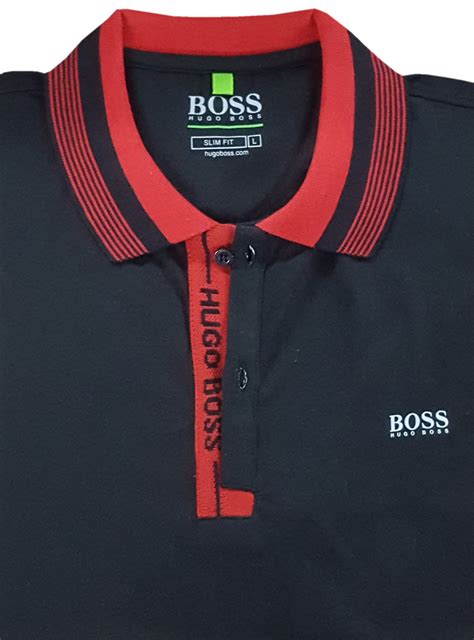 Hugo Boss Paule Polo Shirt. Short Sleeve in Black - INTOTO7 Menswear