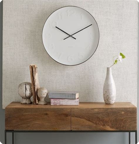 Minimalist White Clock from a Plate - KnockOffDecor.com