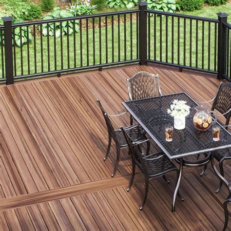 Deckorators 3/4-in x 3/4-in x 26-in Black Aluminum Deck Baluster (10 ...