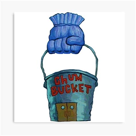 "Chum Bucket" Canvas Print by katikat | Redbubble