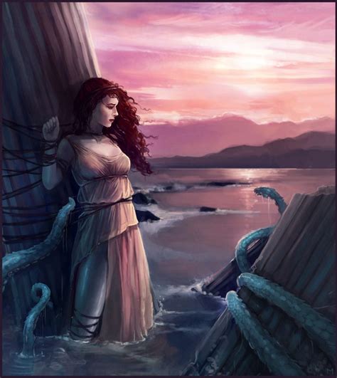 Andromeda II by DrawingNightmare on deviantART | Mythology art ...