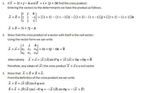 How to Find the Cross Product