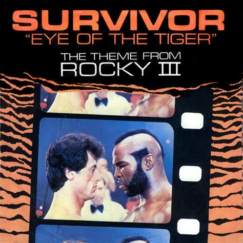 Eye of the tiger (the theme from rocky iii) by Survivor, 7inch x 1 with ...