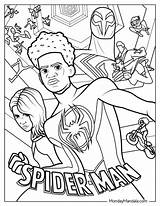 20 Miles Morales Coloring Pages Free PDF Printables sketch template