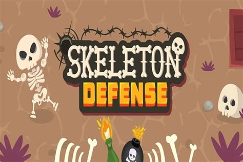 Skeleton Defense, Shooting Games - Play Online Free : Atmegame.com