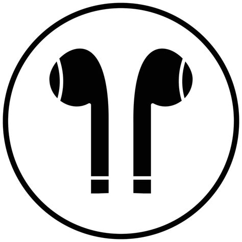 Earbuds Icon Style 7878347 Vector Art at Vecteezy