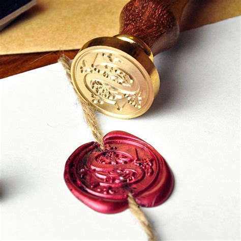 Wax Seal Stamp - Initial - Stamptitude, Inc. | Wax seal stamp custom, Wax seal stamp, Wax seals