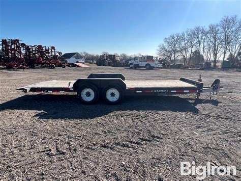 2018 Landoll LT1422A 22’ T/A Tilt-deck Flatbed Trailer BigIron Auctions