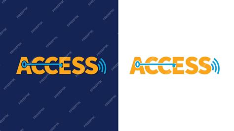 Premium Vector | Access creative logo design