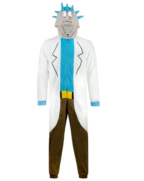 Rick and Morty Rick Sanchez Cosplay Costume Onesie — Vanilla Underground