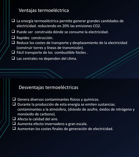 Energia Termica - Ventajas y Desventajas | PDF