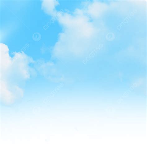 Gradient Soft Blue Sky Clouds Sun Light Effect, Sky Clouds Sun, Blue ...