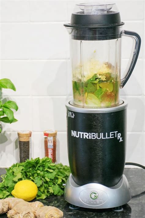 Vitality Soup with Nutribullet Rx Blender Soup Maker [vegan] [gluten ...