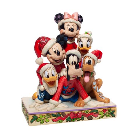 Buy Disney Traditions Stacked Mickey And Friends Figurine, Multicolour ...