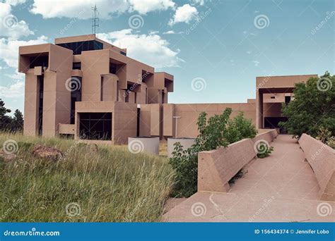 NCAR Building and Trails on a Warm, Summer Day Editorial Stock Image ...