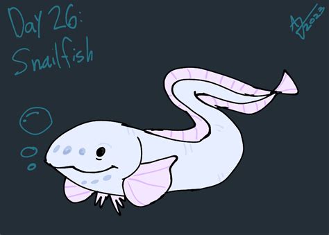 Deep Sea July Day 26: Snailfish by AlexisJ153984 on DeviantArt