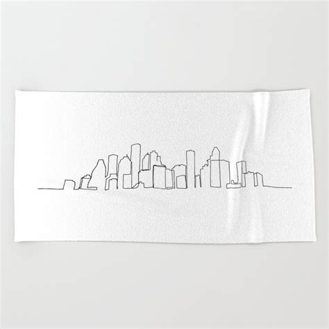 Houston Skyline Drawing at PaintingValley.com | Explore collection of ...